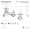 Kingston Brass KS4463BX 8" Widespread Bathroom Faucet, Antique Brass KS4463BX - alternate 3